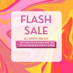 SKIRTS!! SKIRTS!! CLEARANCE SALE!!